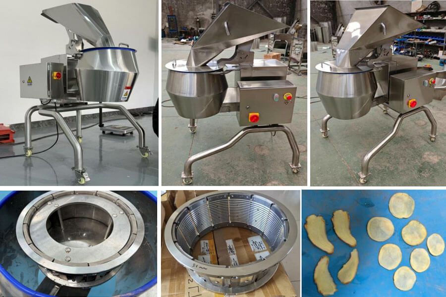 Multi-function Large Potato Cutting Machine Features Large Potato Chips Making Machine 