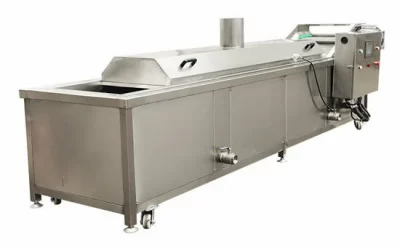 Belt Conveyor Potato Blanching Machine